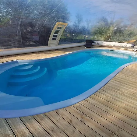 O Ptit Bonheur - Vendee - 2 Maisons De 85 M2 Chacune Avec Piscine Exterieure Chauffee & Couverte בית נופש *