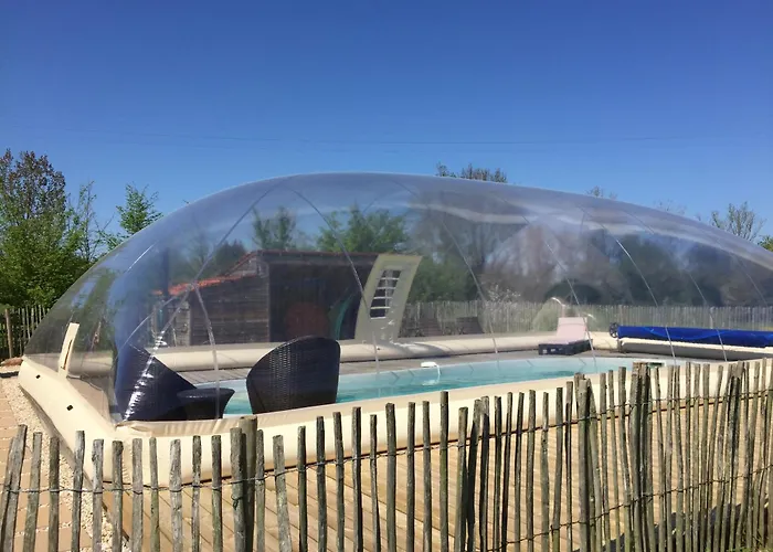 Tatil Evi O Ptit Bonheur - Vendee - 2 Maisons De 85 M2 Chacune Avec Piscine Exterieure Chauffee & Couverte Saint-Christophe-du-Ligneron